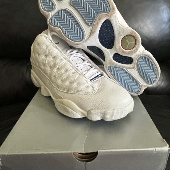 Size 9 - Air Jordan 13 Retro Low All White